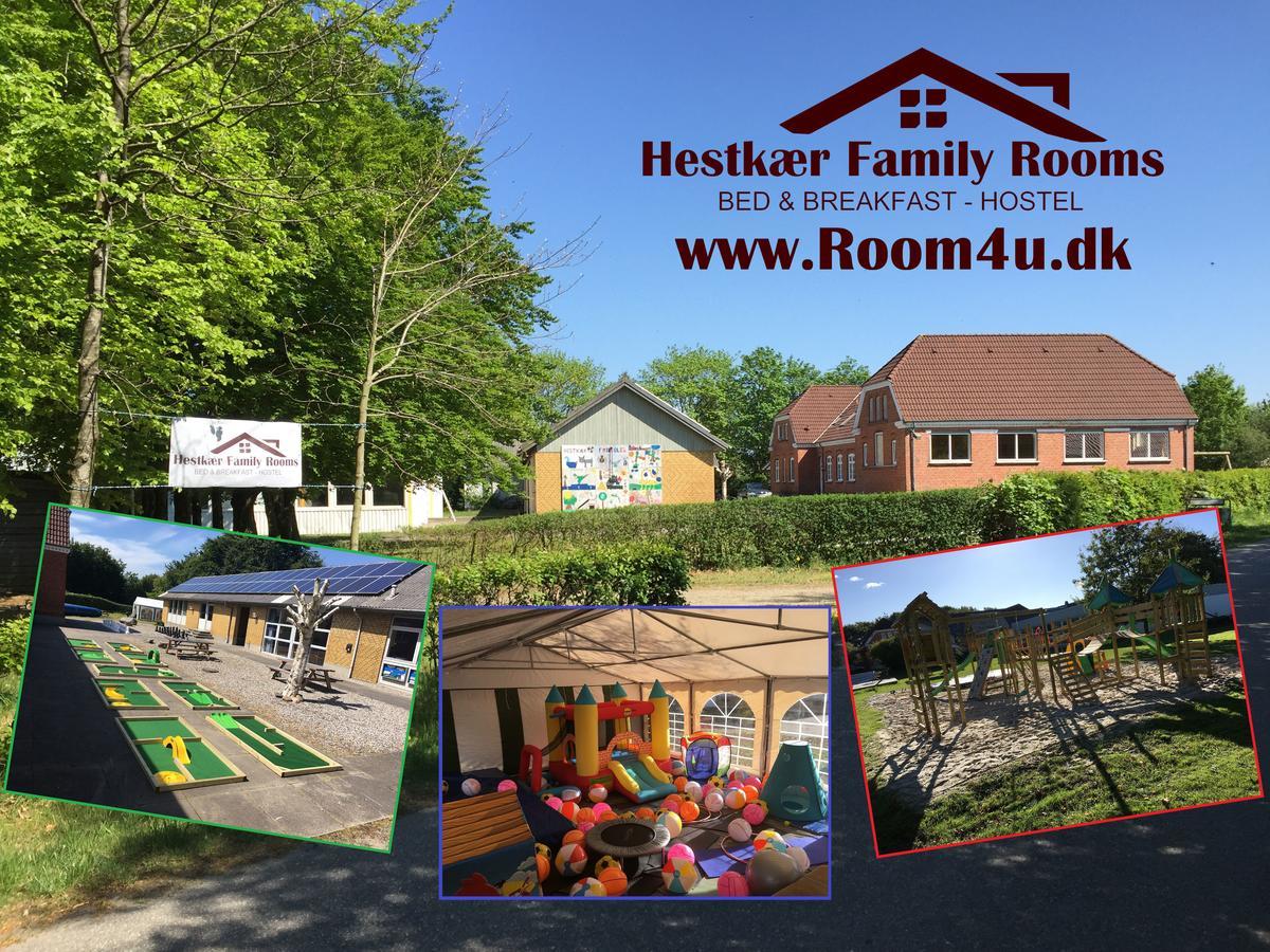 Hestkaer Family Rooms Summer Camp Krogager Kültér fotó